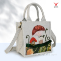 Bolsa tote portátil Mei Yi Arts Mushroom House